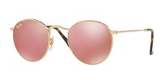 Ray-Ban Round Metal RB3447N 001/Z2 Shiny Gold